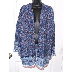 Cozy Casual blue shawl